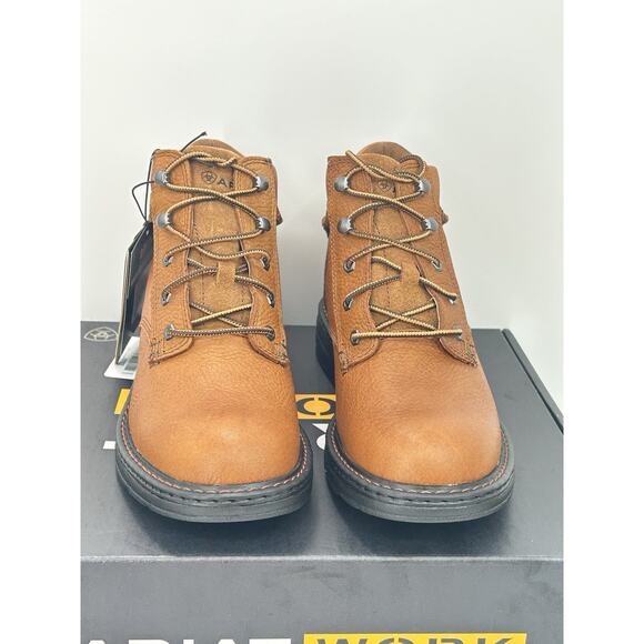 Women’s Size 9 Ariat Macey Composite Toe Work Boots 10005947 Dark Peanut - Picture 4 of 8